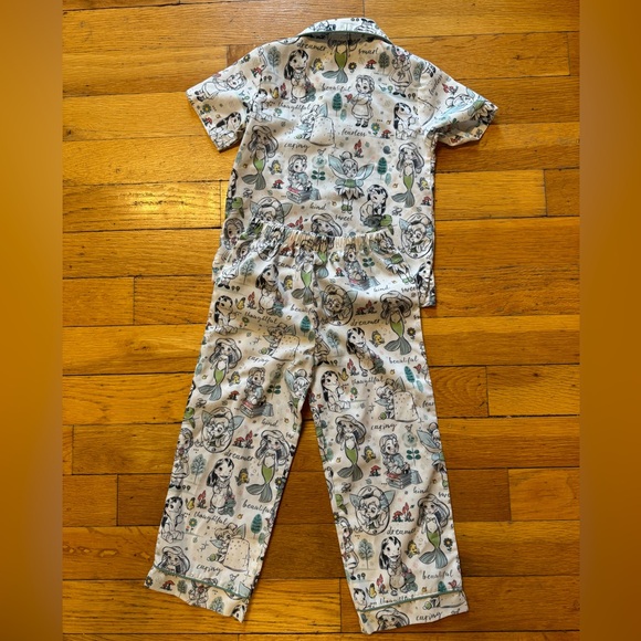 Disney Animators Collection - Girls PJs - Size 4 - Picture 3 of 4
